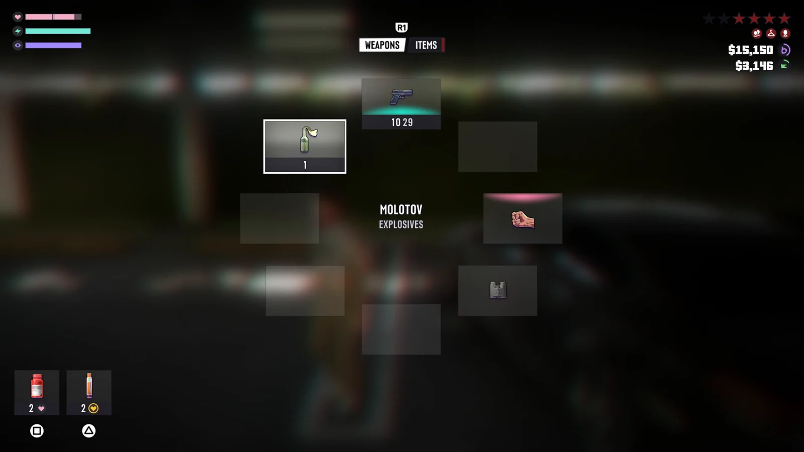 GTA 6: How the Weapon Wheel and Inventory Work