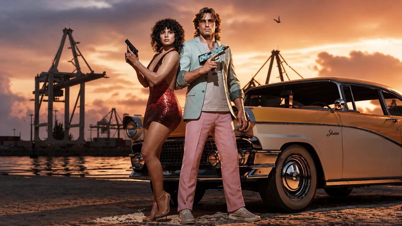 Lucia Caminos and Jason Duval in GTA 6