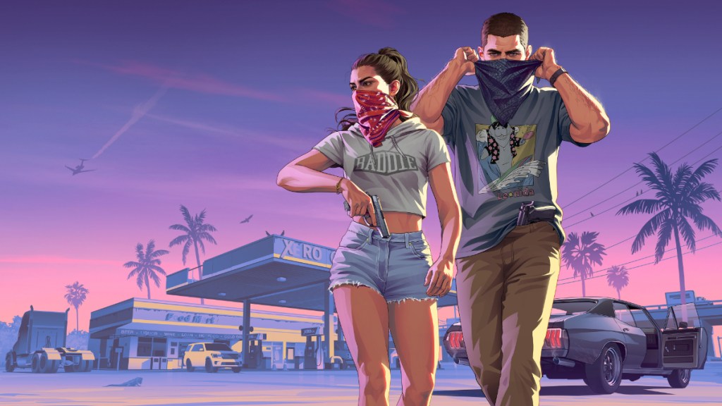 Jason and Lucia in GTA 6's Extended Look promo image