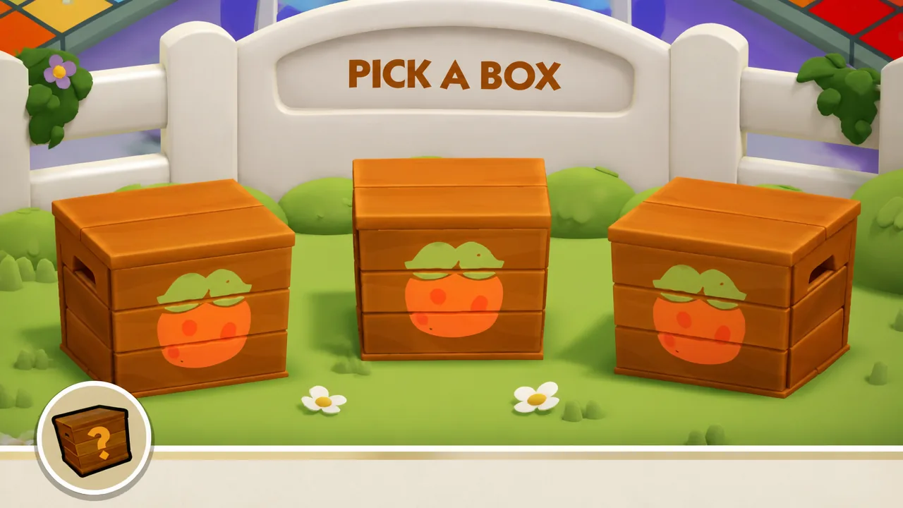 Infinite Harvest Pick a Box Monopoly GO