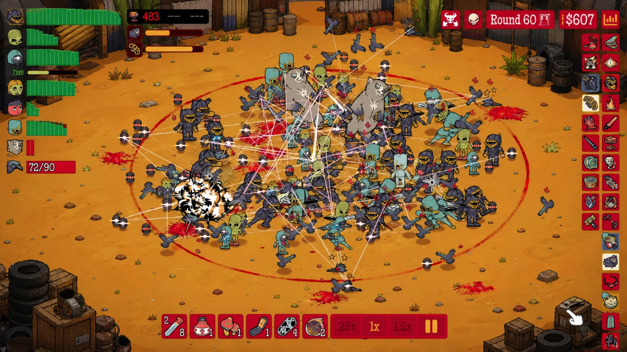 Round 33 fight