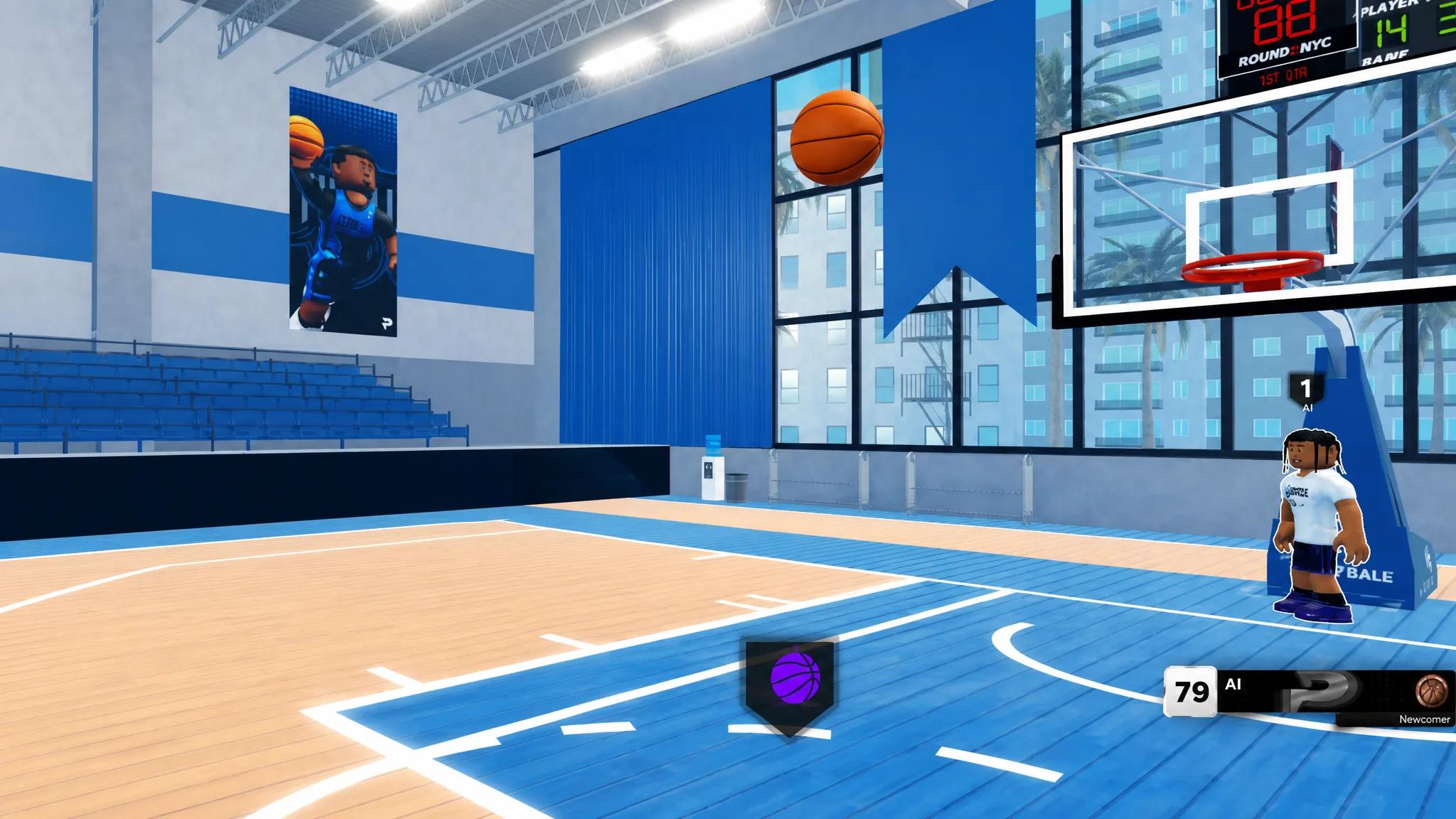 Alley Oop in Practical Basketball