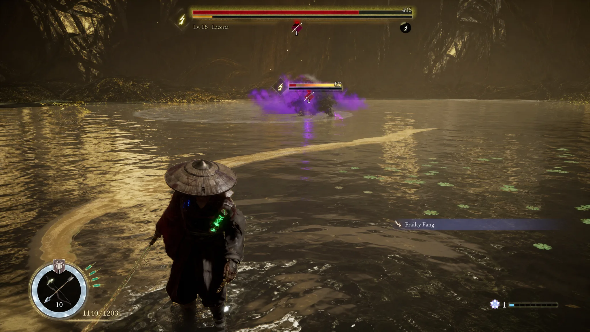 Lacerta's swimming summons are shown in Beast of Reincarnation
