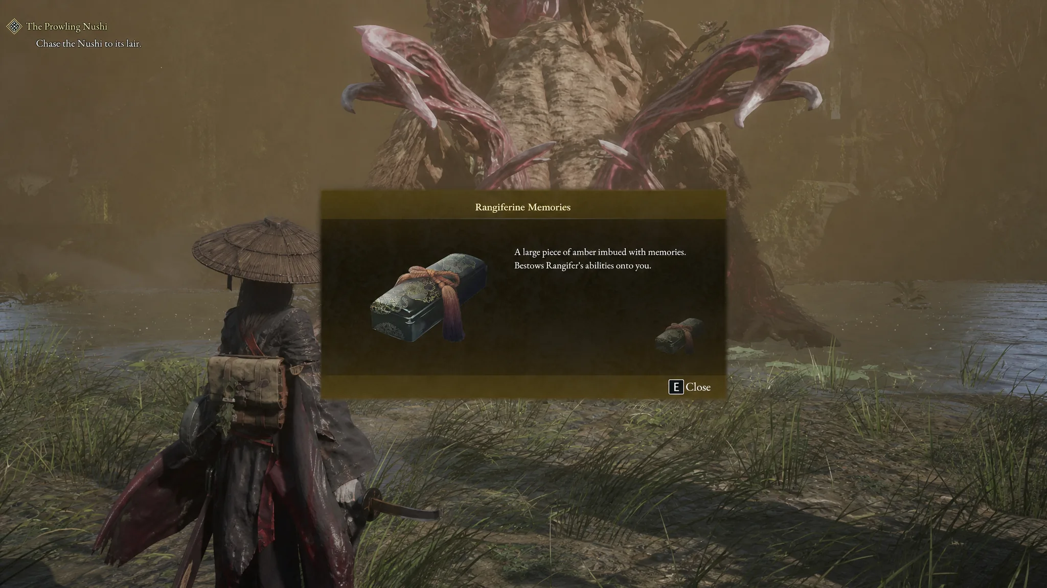 The Raginferine Memories item is shown in Beast of Reincarnation