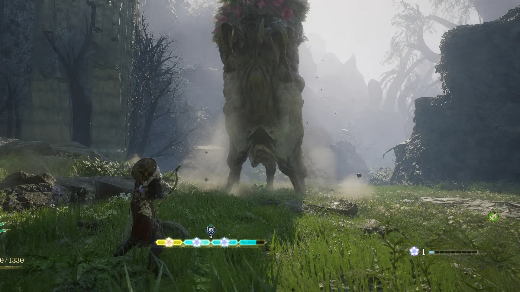Taurus is shown lunging at Emma in Beast of Reincarnation