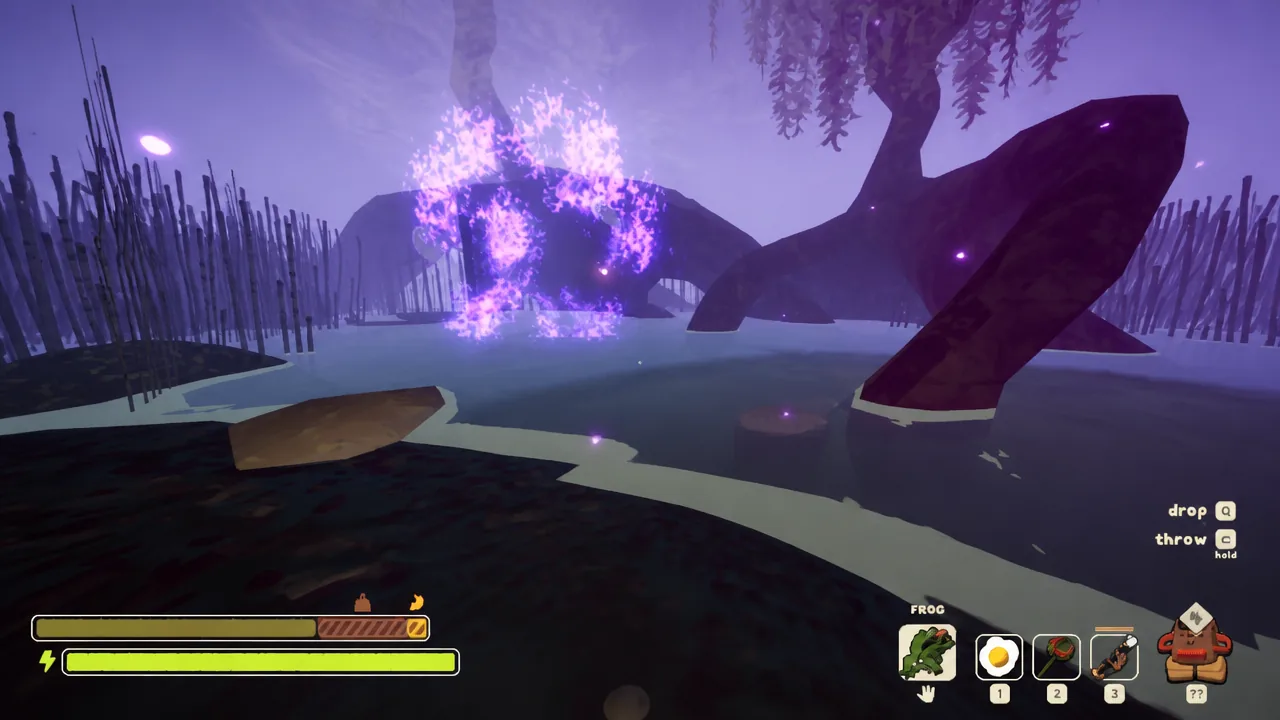 Burning a ghost in PEAK