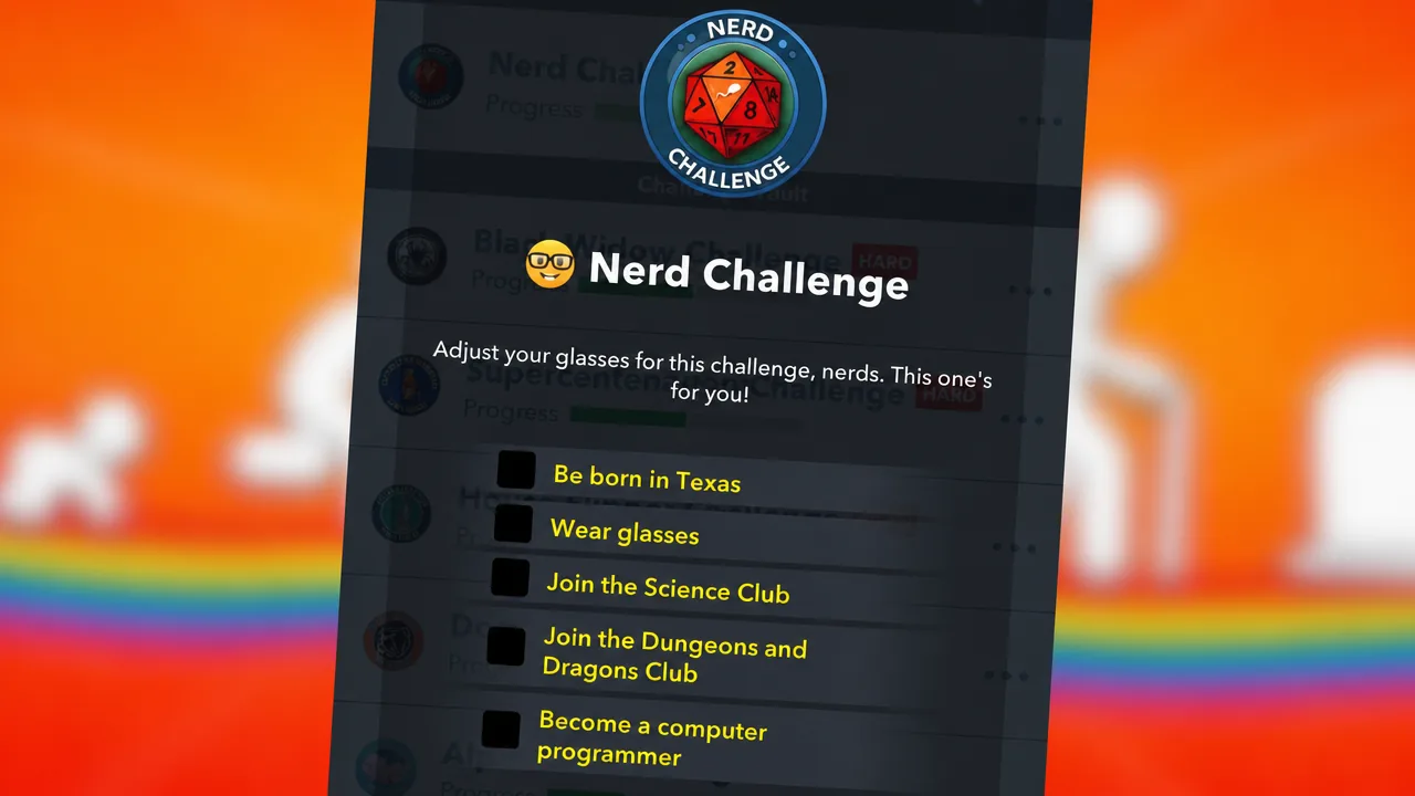 BitLife Nerd Challenge: How to Finish All Five Objectives