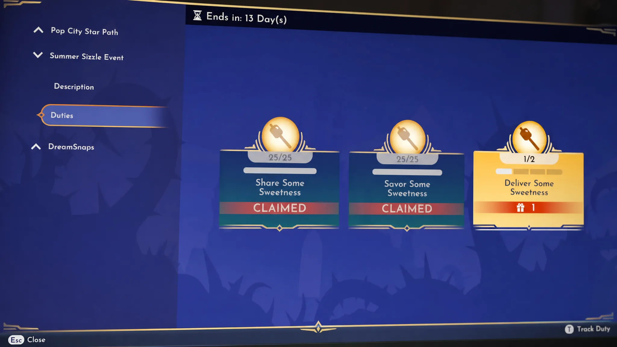 Deliver Some Sweetness duty in Disney Dreamlight Valley