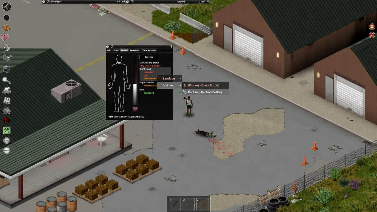 Project Zomboid: How to Deal With Infections (Wound vs. Knox Virus)