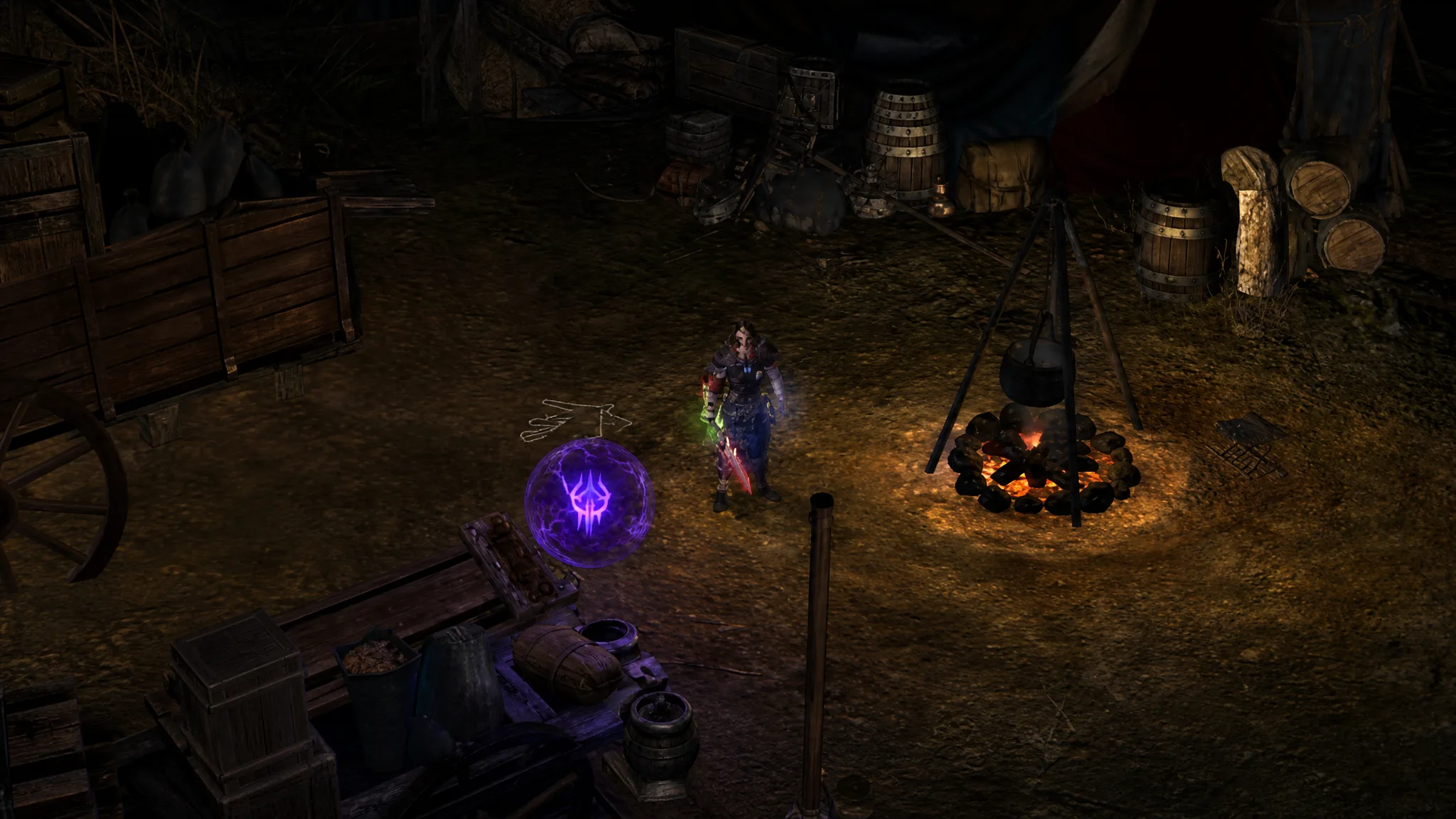 Grim Dawn Fangs of Asterkarn Runed Orb