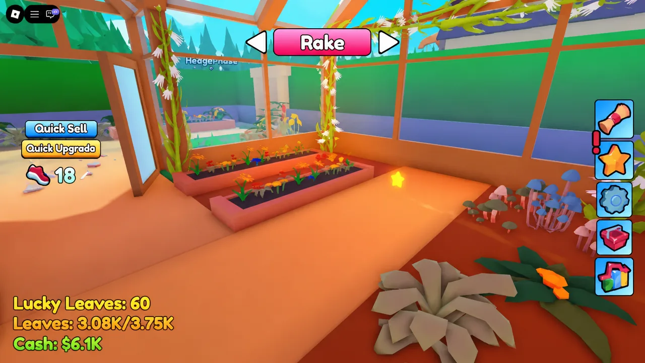Third Secret Star Location in Garden Cleaner Evolution