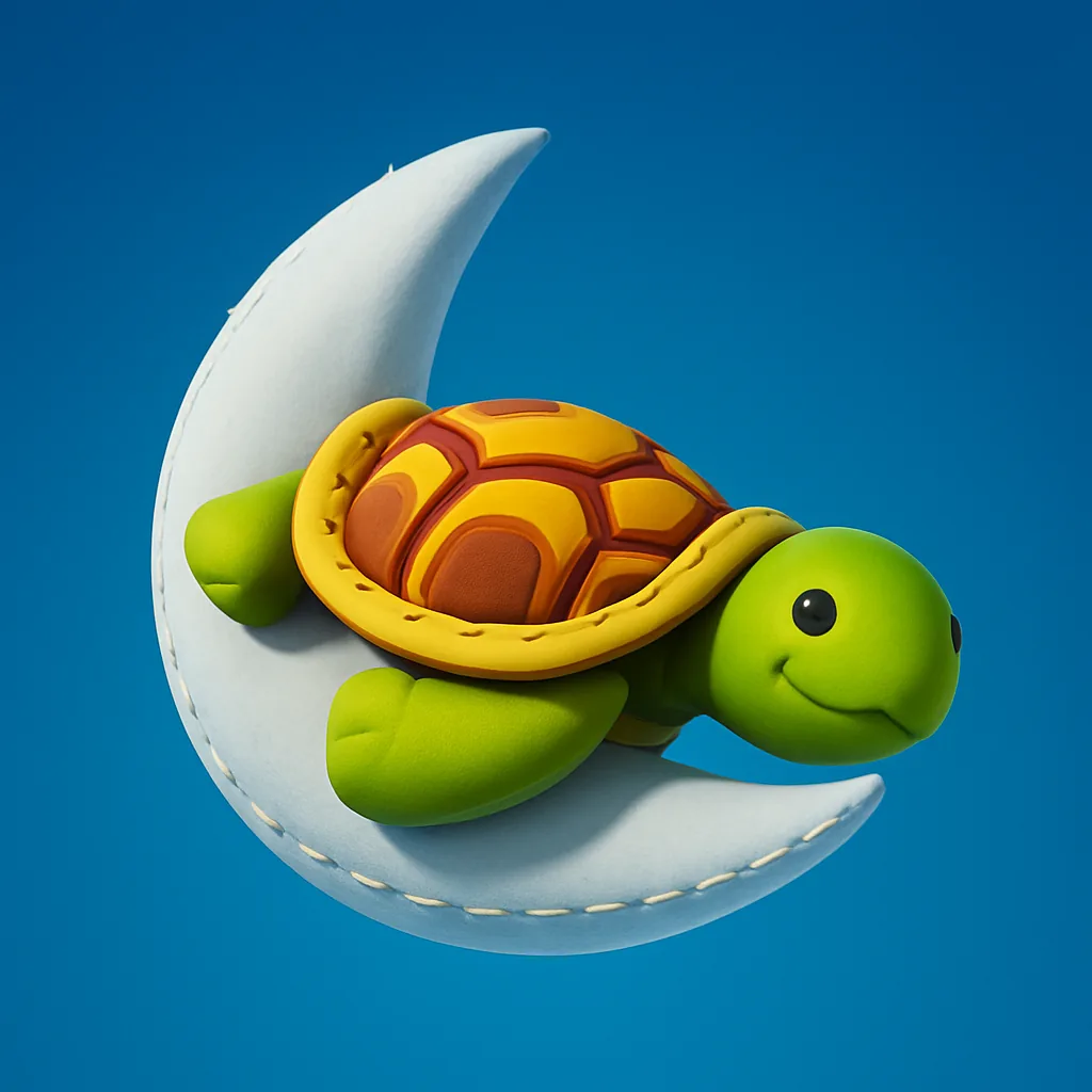 Aquamarine the Turtle Back Bling