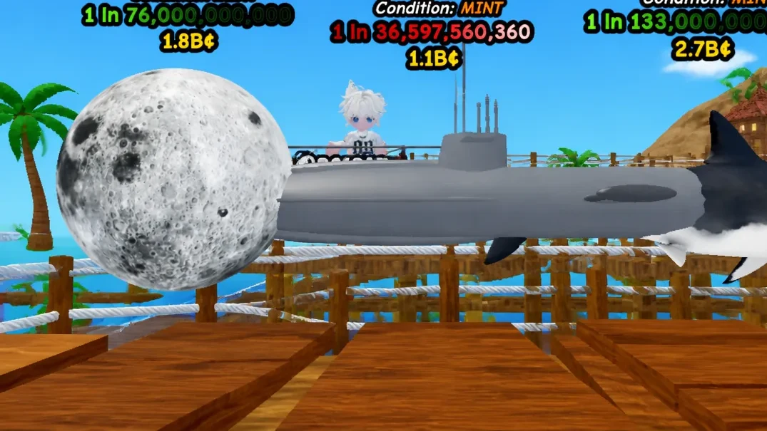 Anomaly rarity treasure displayed on a pedestal inside a Dig and Clean base