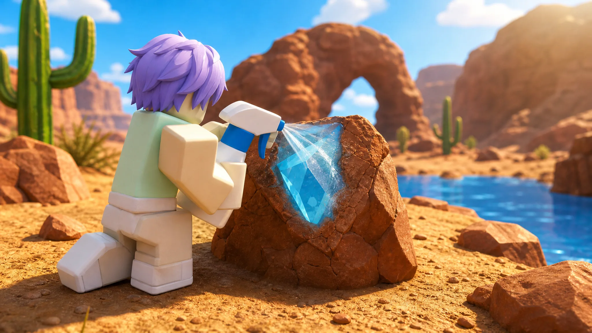 Dig and Clean: How to Get Anomaly Items