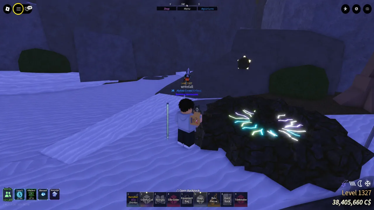 Comet companion entry showing the Astralux passive description in the companion menu