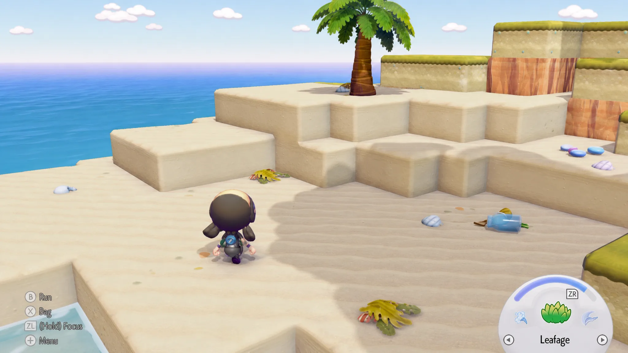 Collecting Seaweed in Pokémon Pokopia
