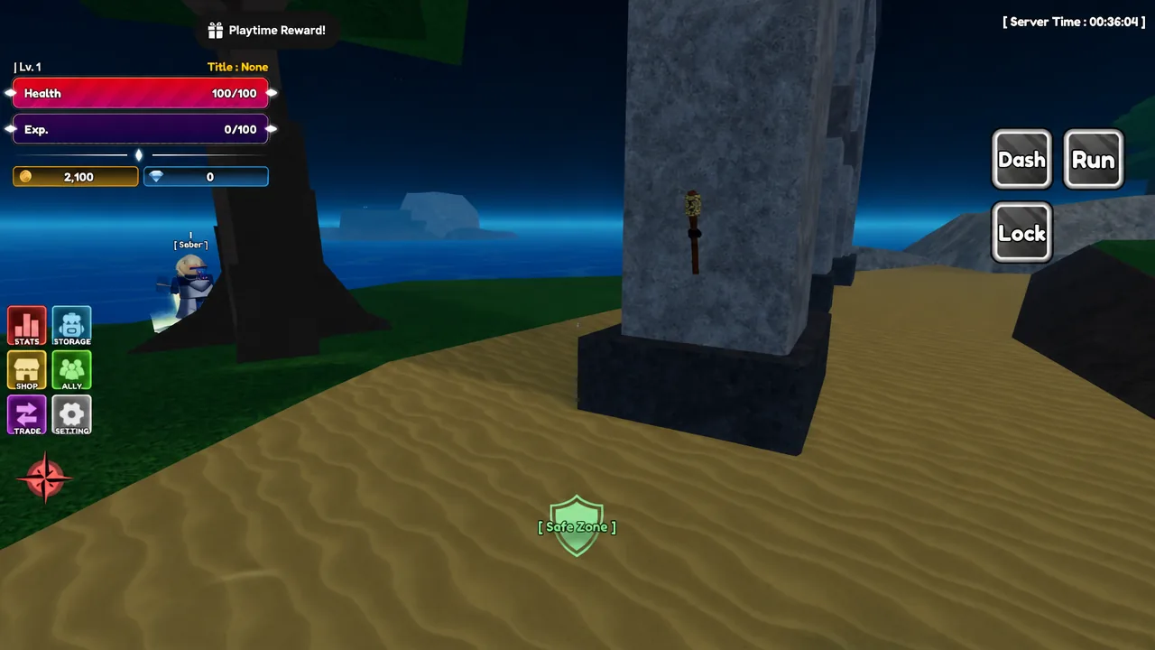 image showing Legend's Arena torch location