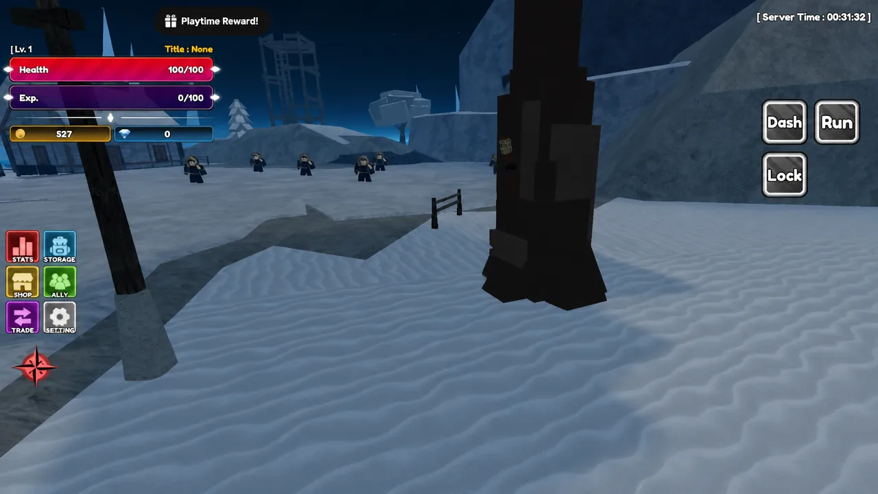image showing the Frostborn Island torch location