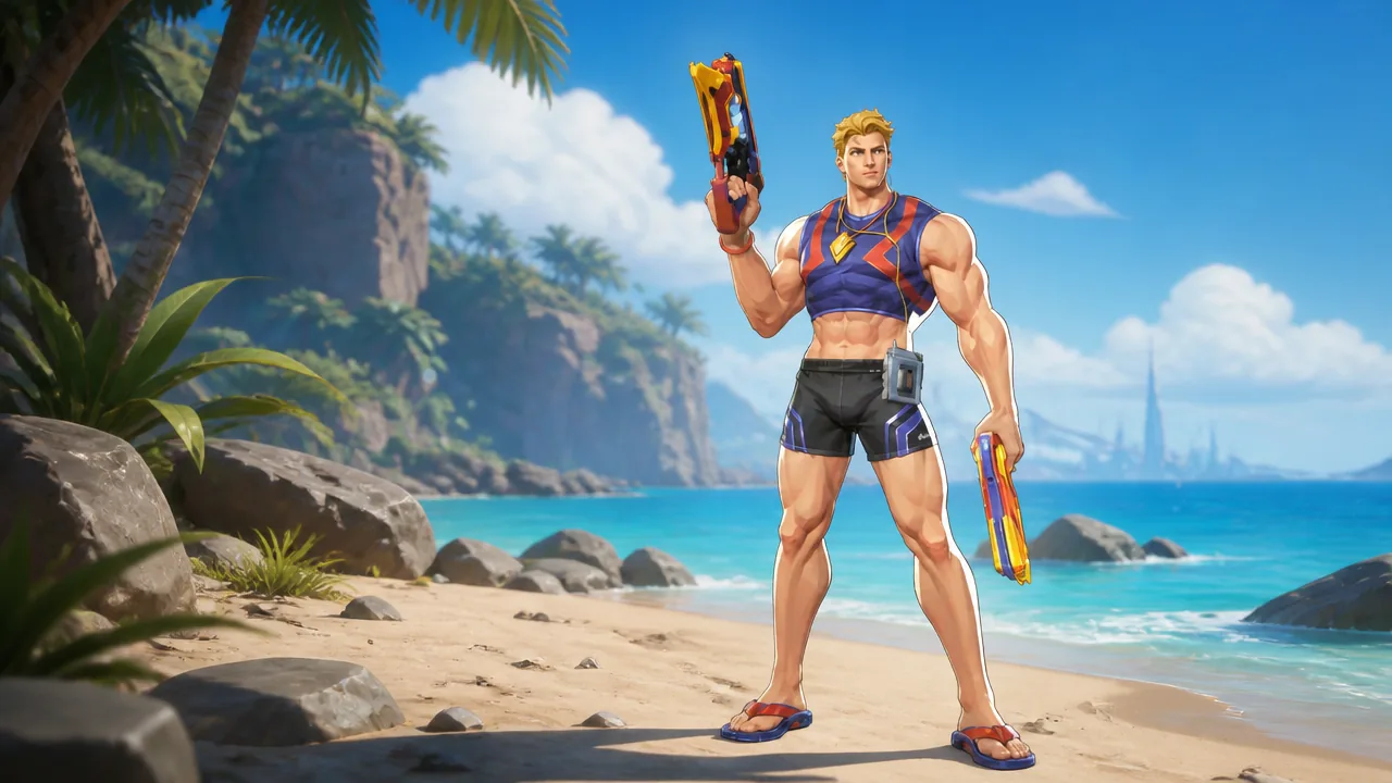 Star Lord Star Swimmer summer skin in Marvel Rivals