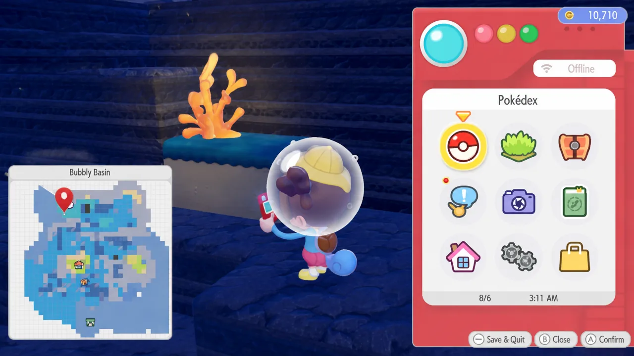 Frillish location in pokopia