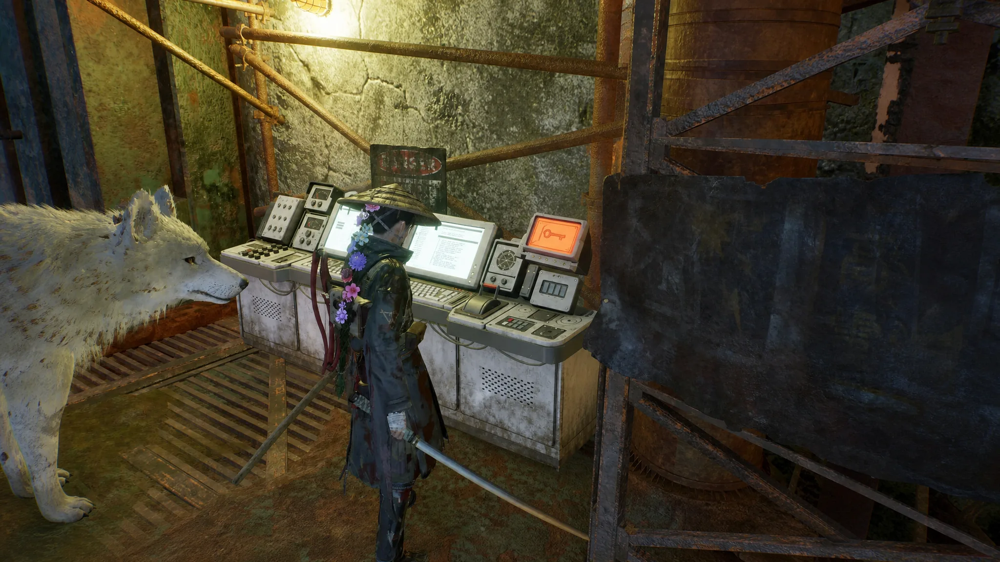 The console that requires the Giant Tree Key