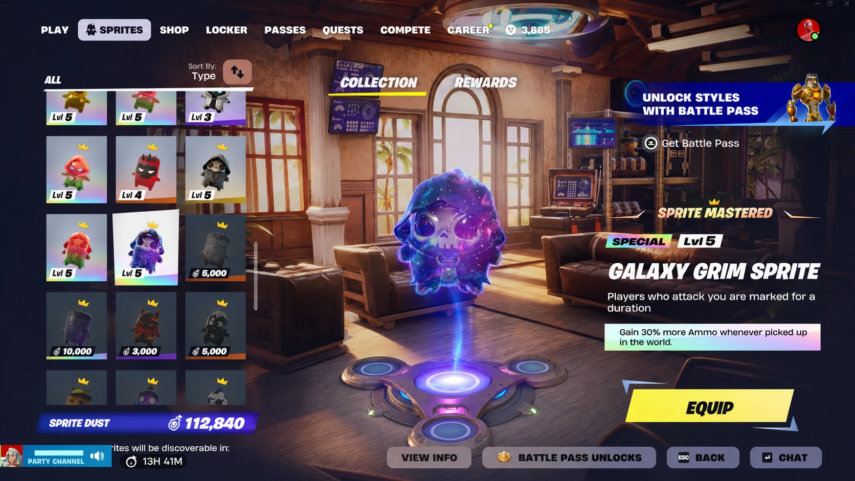 How to get a Grim Sprite - Fortnite - 5