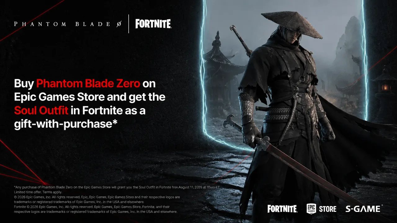 Phantom Blade Zero Soul Skin Fortnite