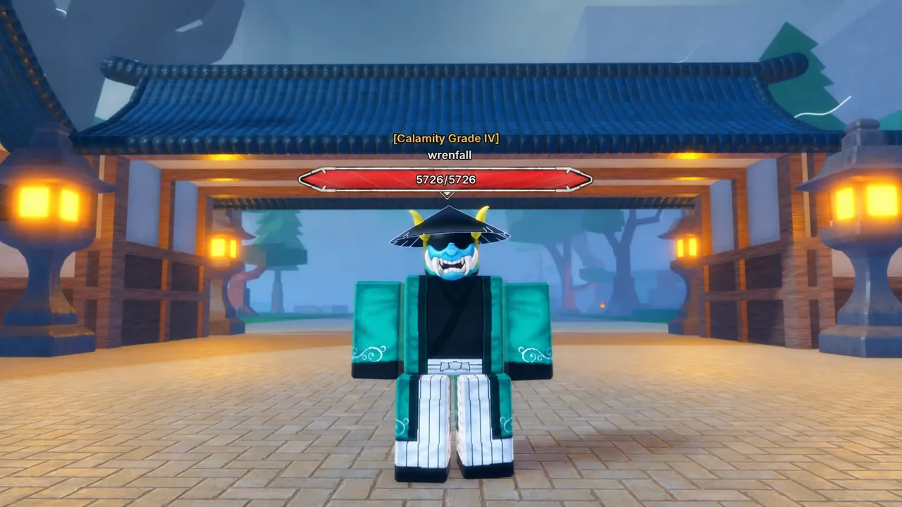 Player facing a Calamity Grade IV boss named wrenfall with a full health bar