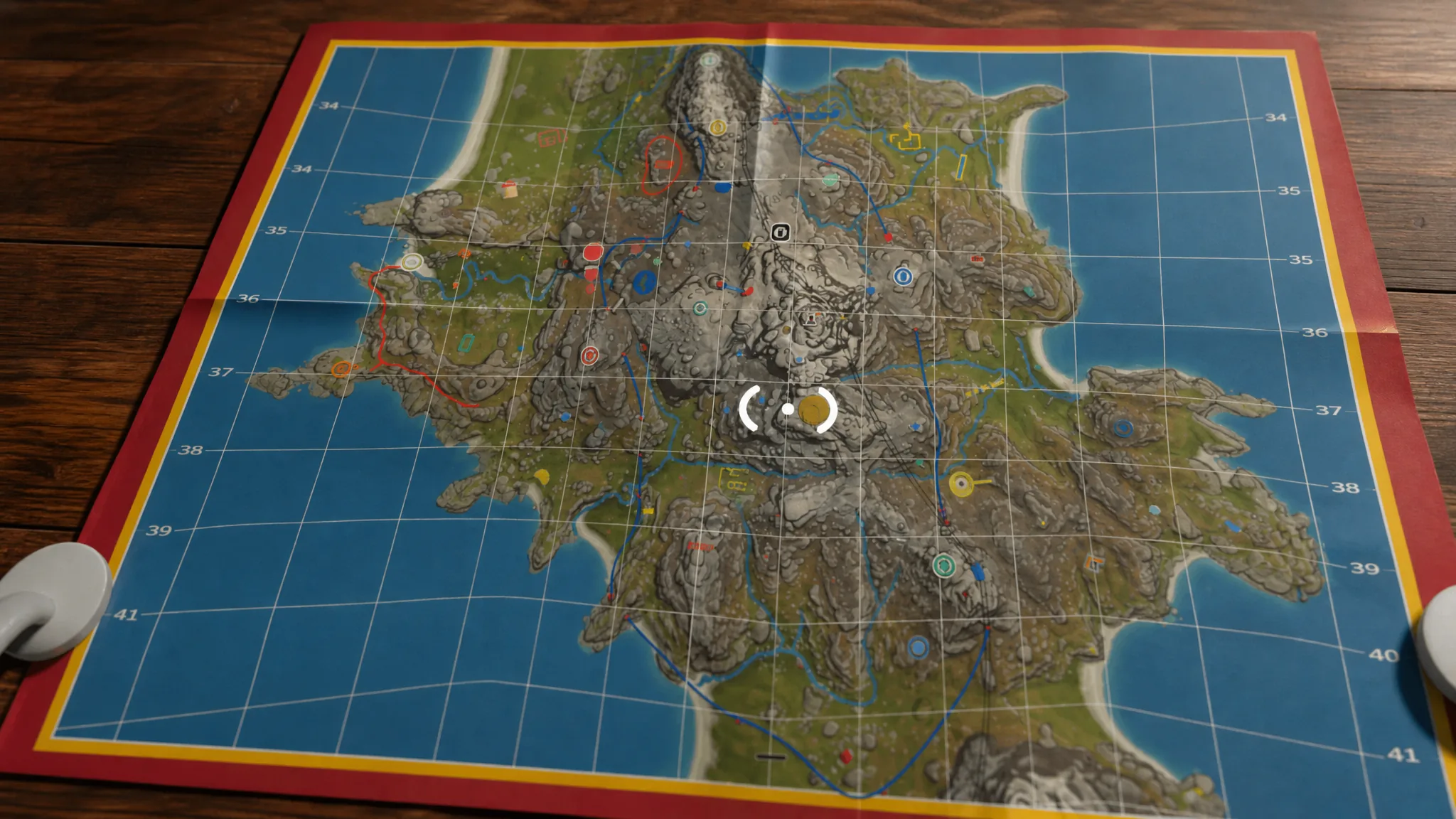 The Map in Big Walk
