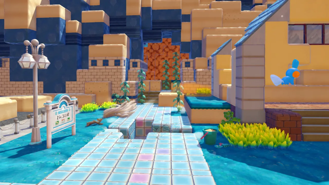 wall to break to get to water gym pokopia