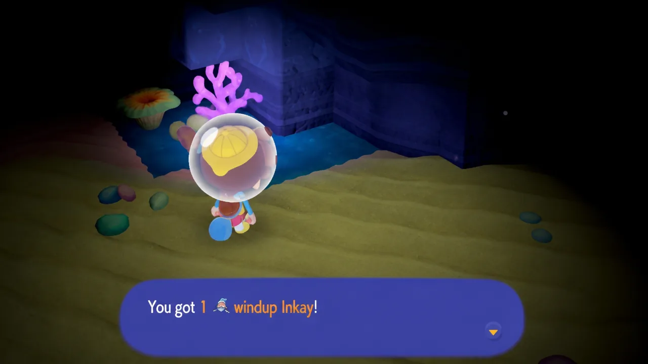 finding windup inkay in pokopia