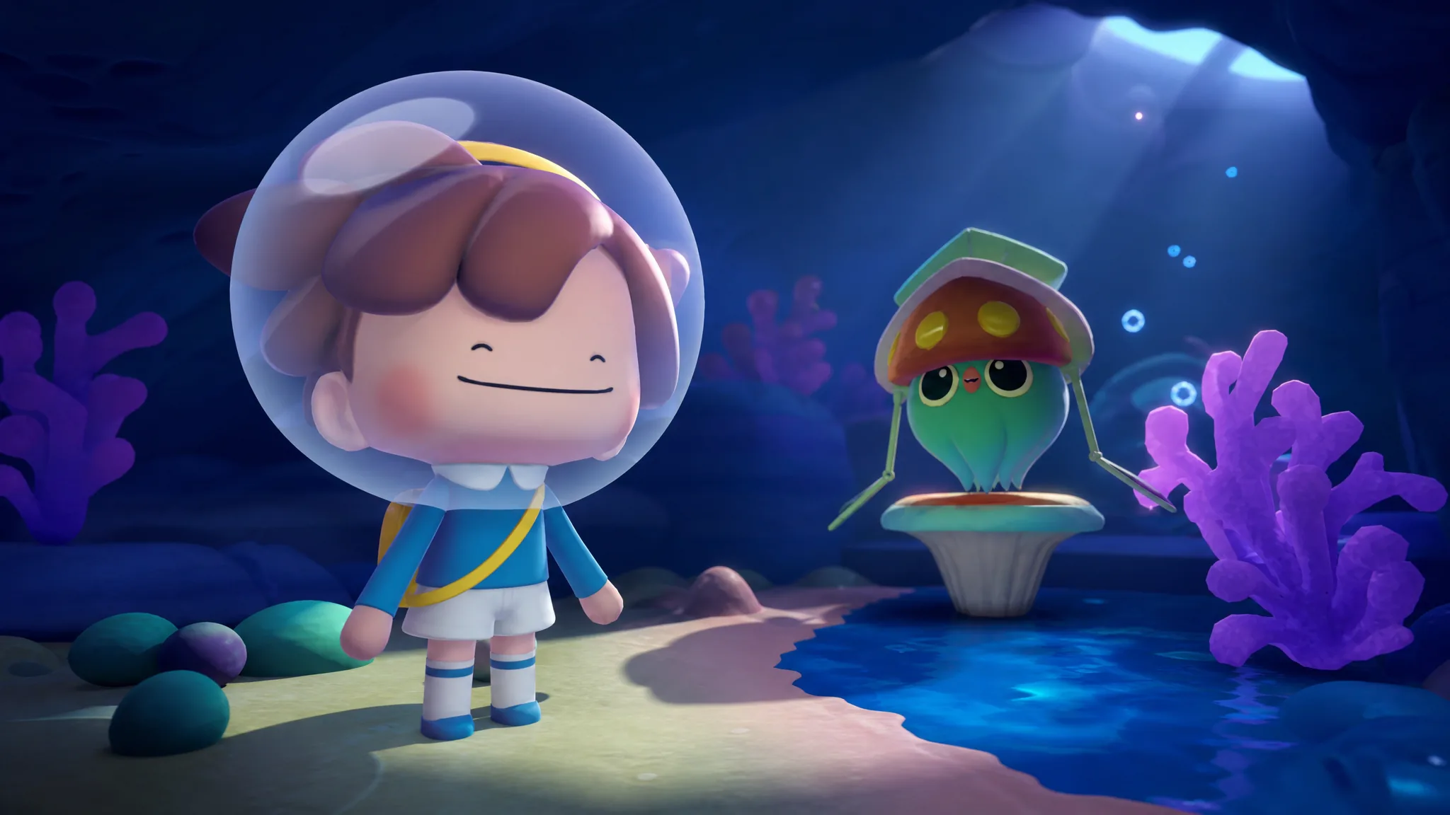 Pokémon Pokopia: How to Get Windup Inkay in Bubbly Basin