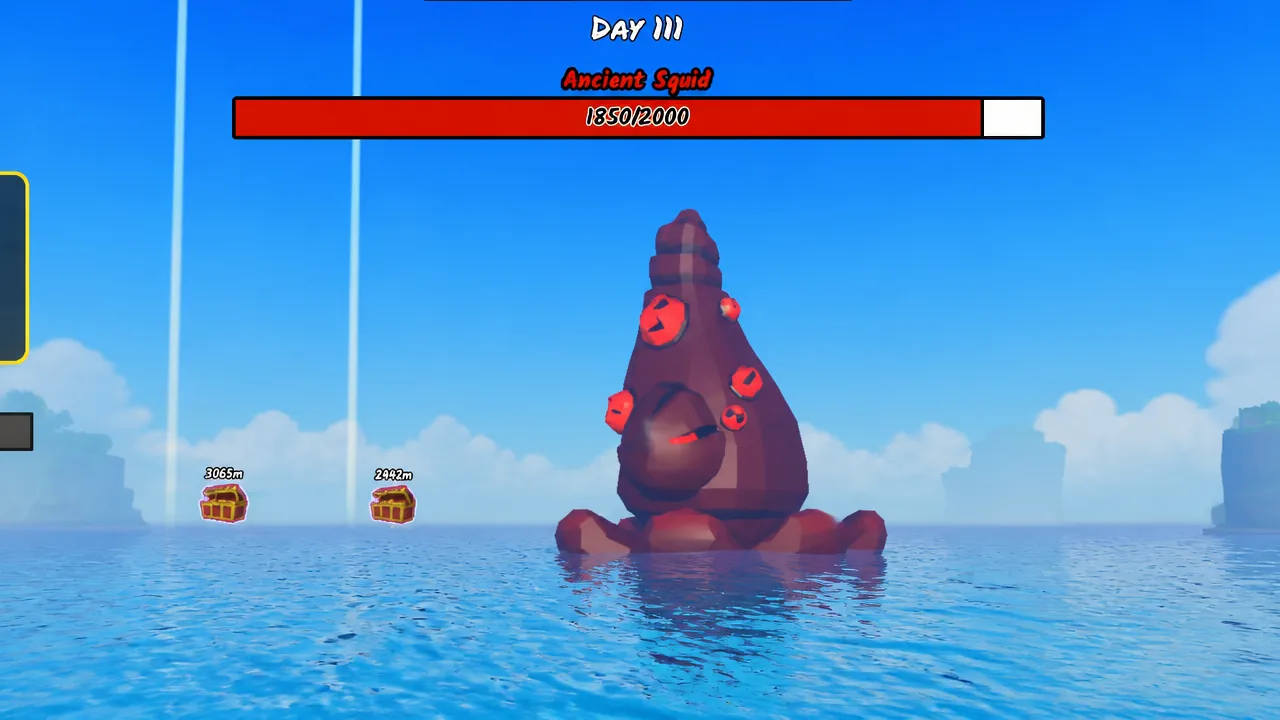 Defeat the Ancient Squid