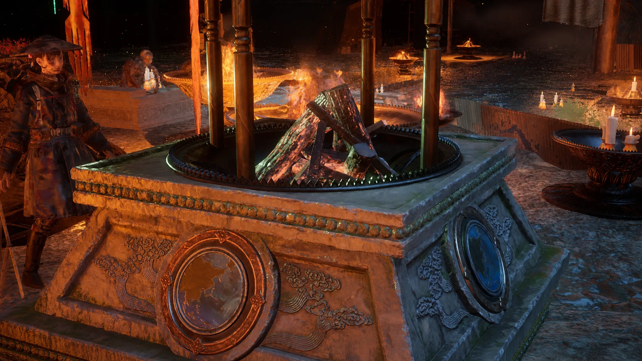 The Earth pyre in Beast of Reincarnation is shown
