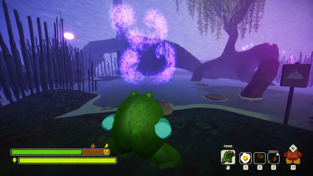 Burning a ghost in PEAK
