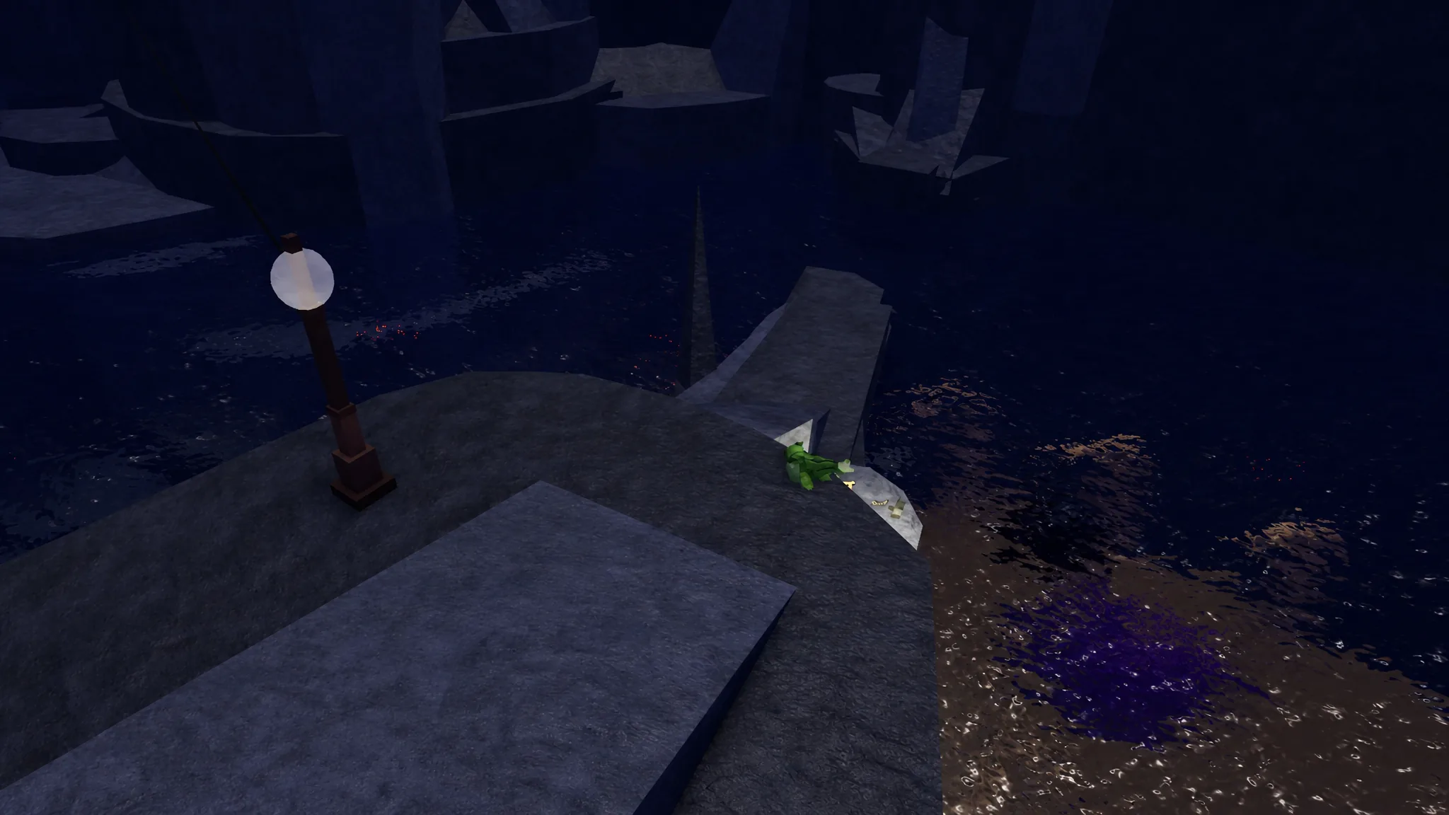A jumping location in Fisch