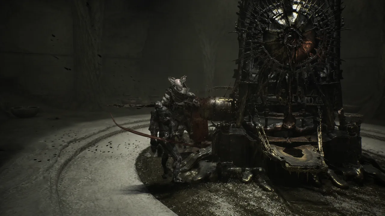Soldier enemies surrounding the Foundry Stone chest that you can grab and run from