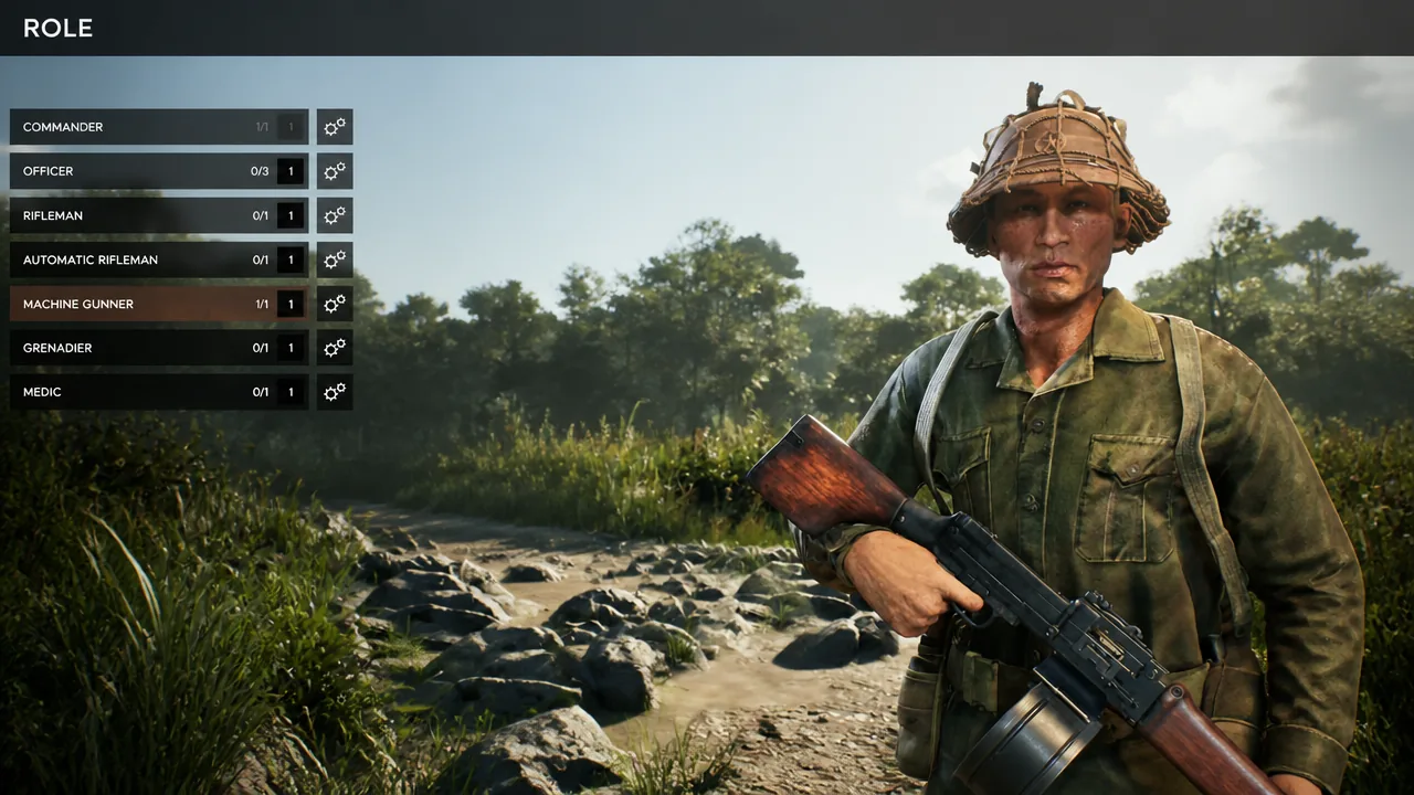 Machine Gunner - Hell Let Loose Vietnam