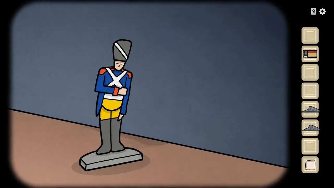 The soldier figurine in Servant of the Lake