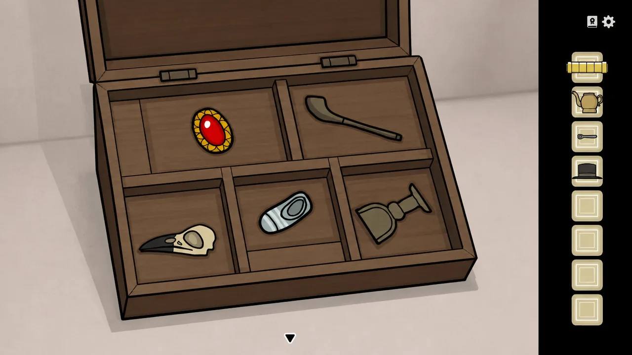 Box puzzle solution in Servant of the Lake