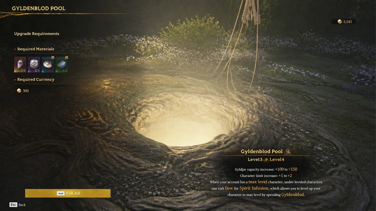 Mistfall Hunter: How to Switch Classes and Add Character Slots