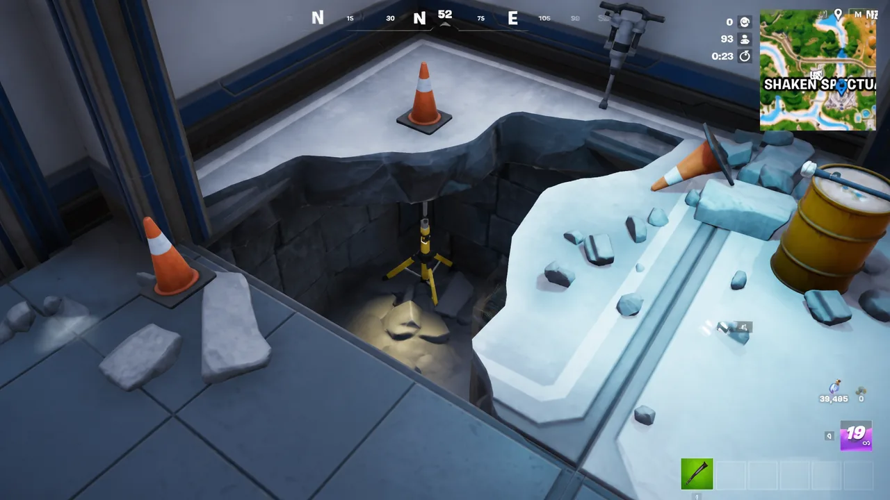 The order bunker entrance in fortnite