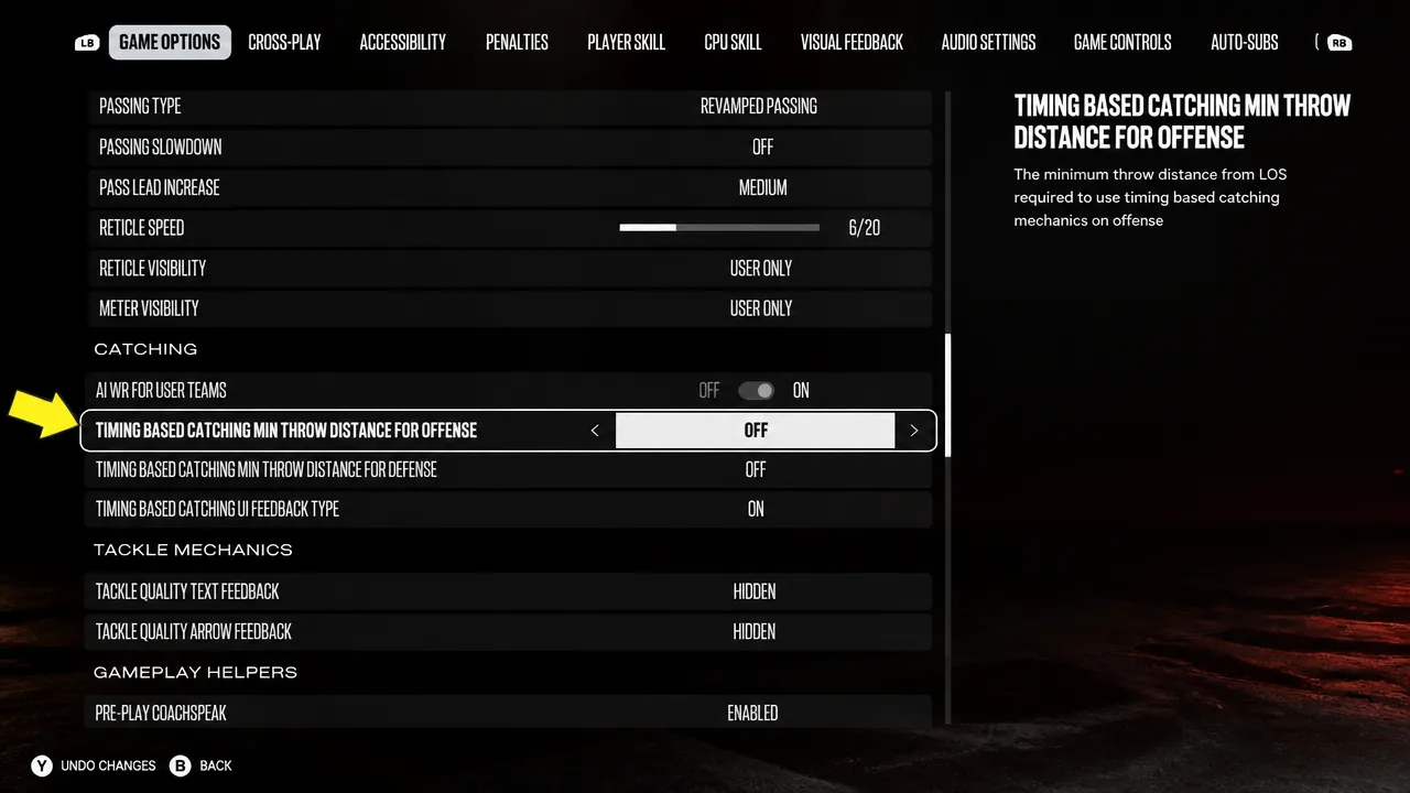 Timing Based Catching MAdden 27