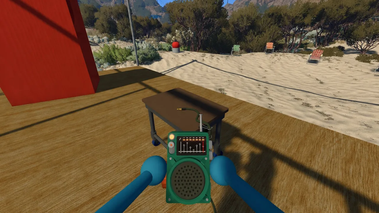 Attach Radio to Big Red Speakers Big Walk