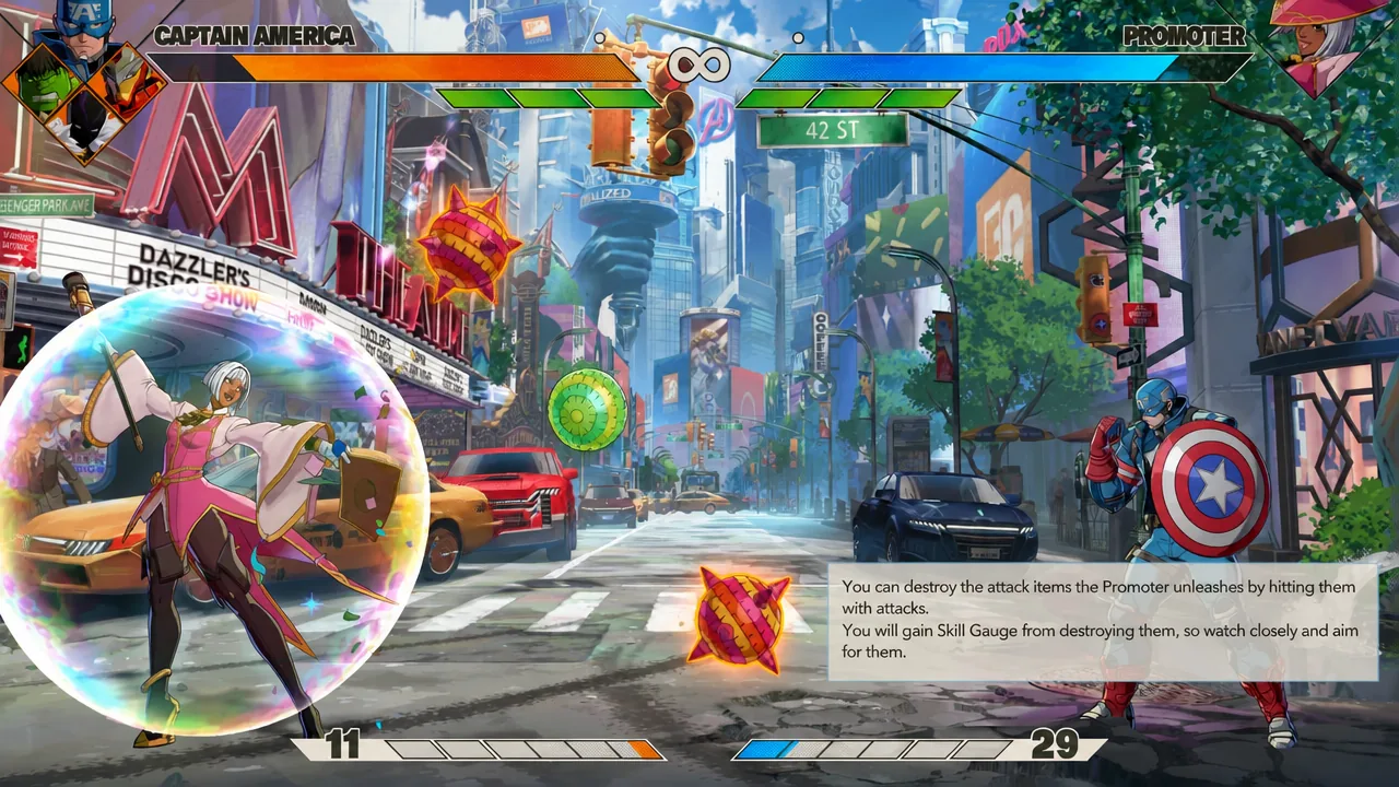 A player unlocking the secret character Champion in Marvel Tokon
