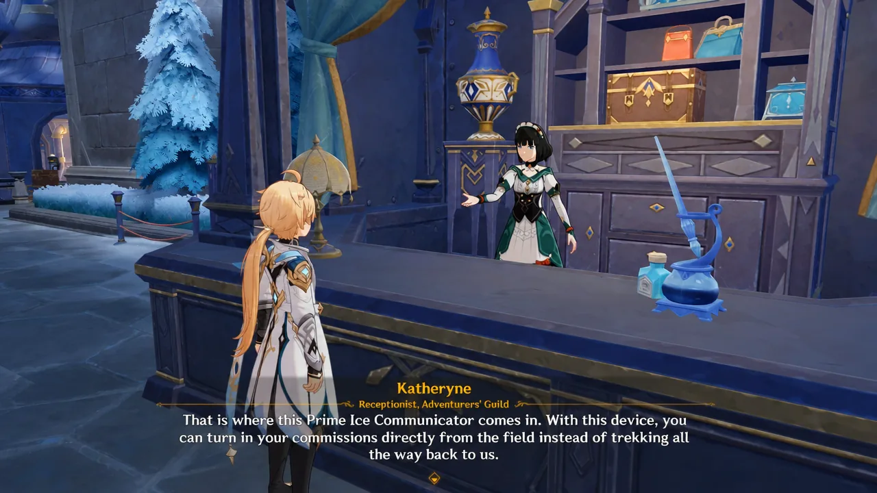Dialogue with Katheryne about the Prime Ice Communicator