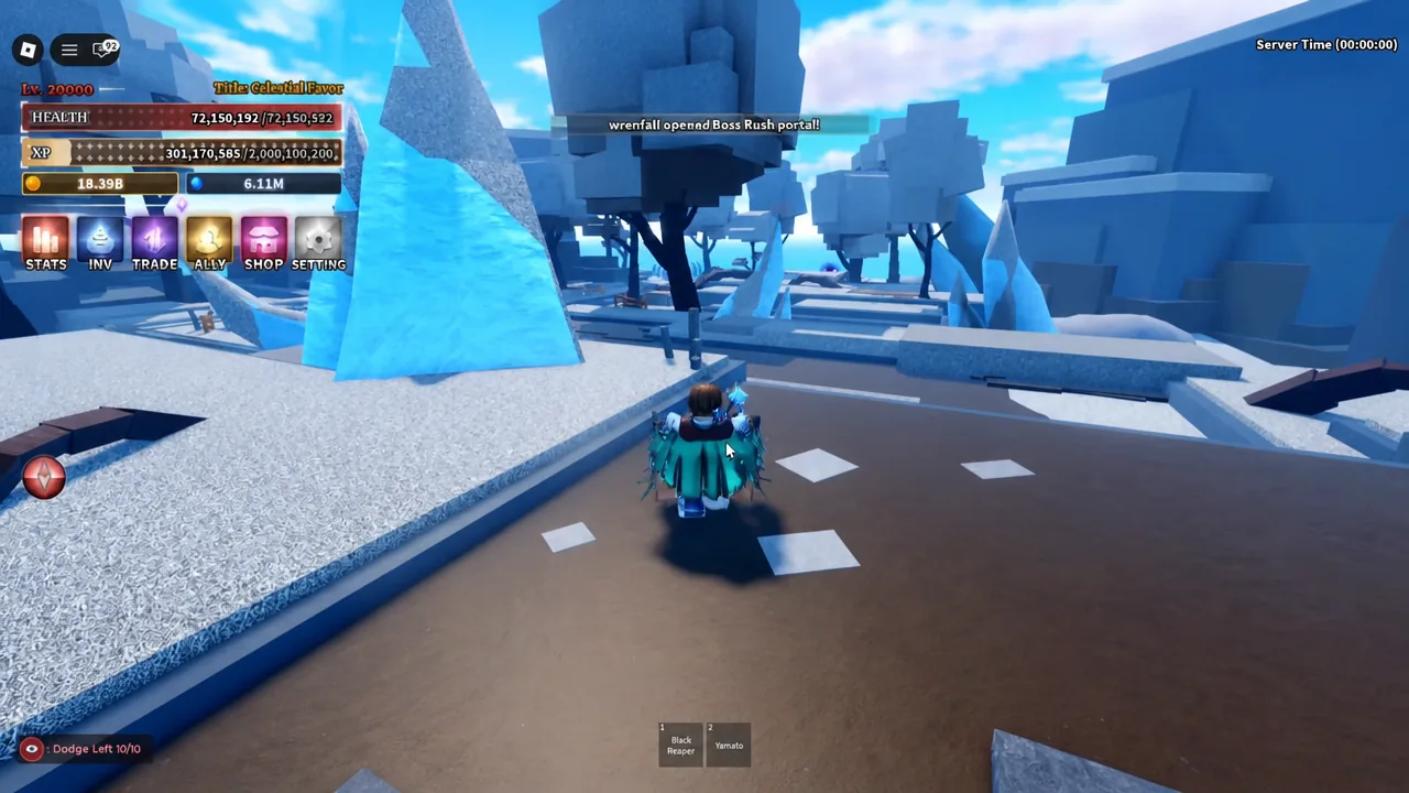 Player handing the completed Demon Awakening quest back to the NPC