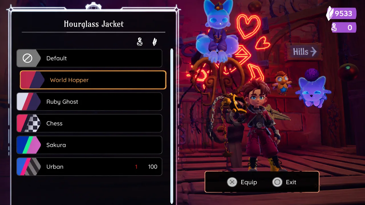 Zirian's Kingdom Hearts outfit in Duskfade