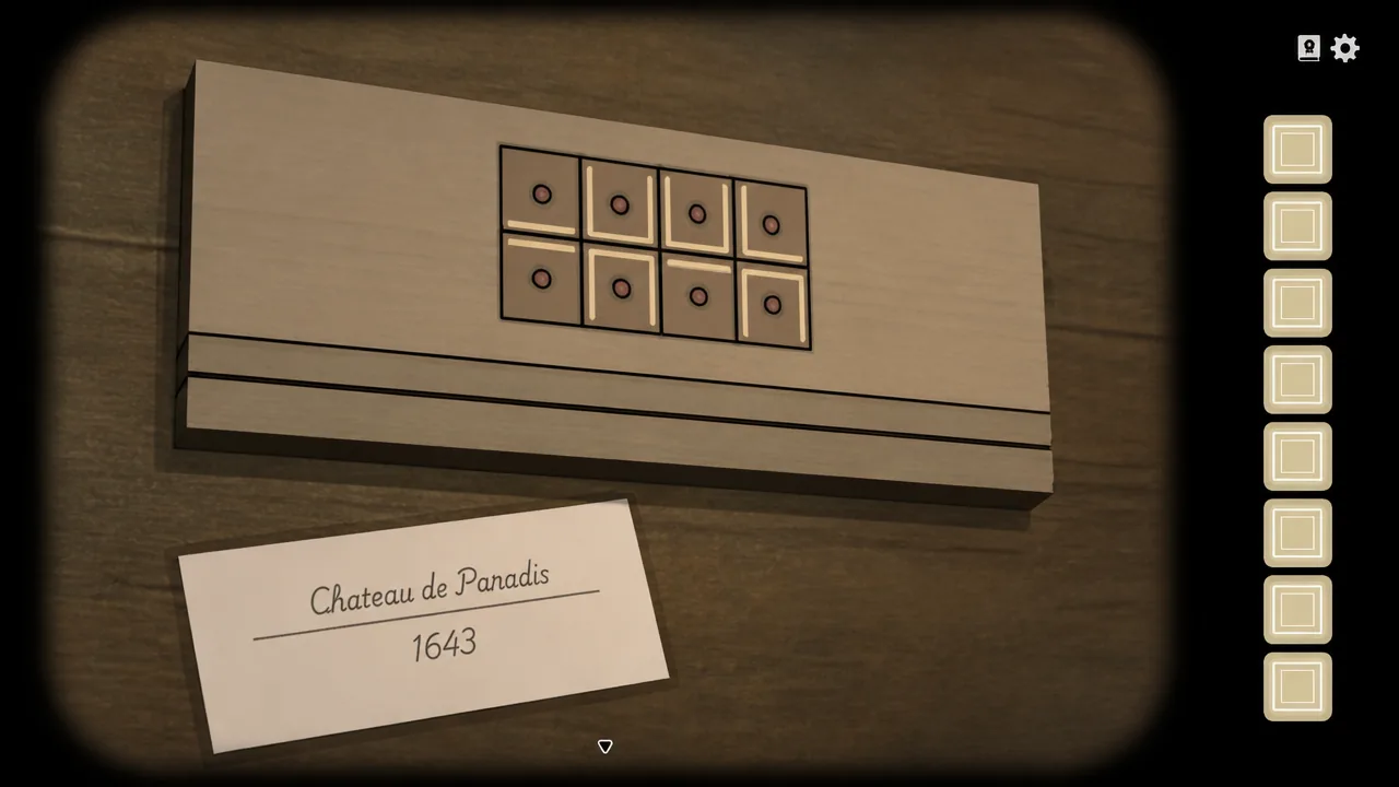 Wine puzzle box solution for Kate's brother's note in Servant of the Lake