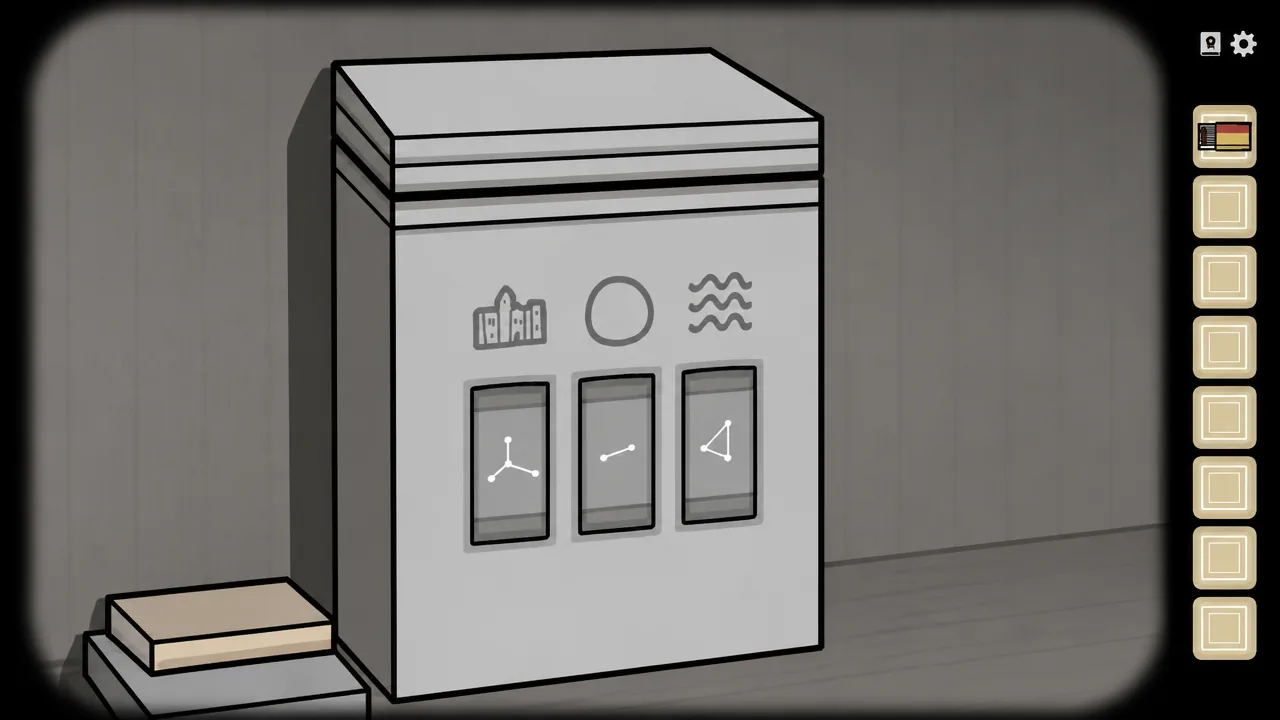 Kate's brother's notes from the constellation box puzzle solution in Servant of the Lake